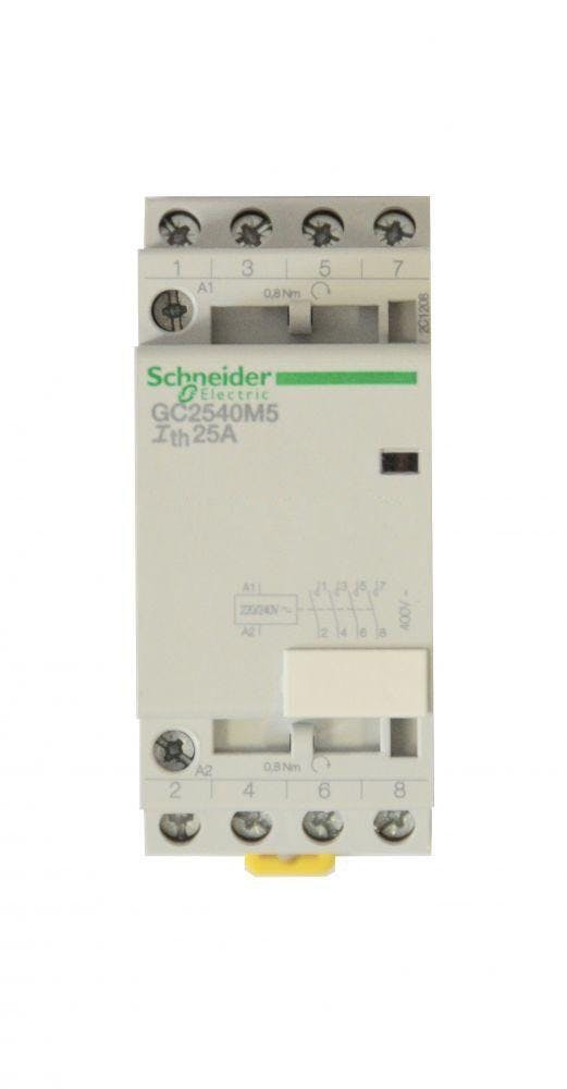 Contacteur modulaire 4P - GC25 - GC2540M5﻿ - Schneider