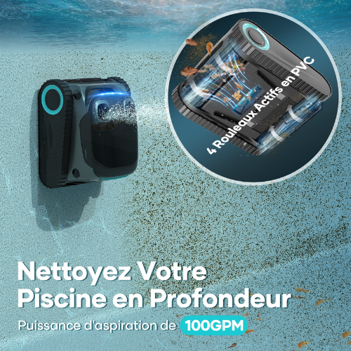 Robot piscine connecté sans fil Aiper Scuba S1 Pro - Pool Planet
