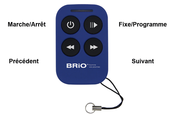 Télécommande Brio RC+ CCEI – Remplacement Radio pour Pilotage Projecteur Piscine LED - Pool Planet
