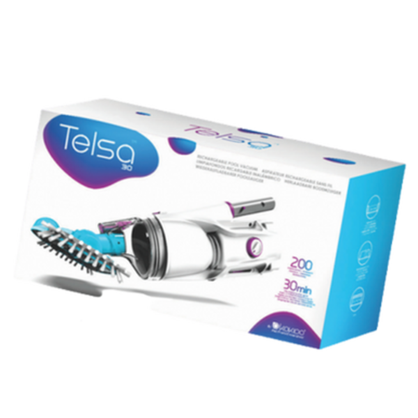 Aspirateur piscine rechargeable TELSA 30 - KOKIDO - Ancien Vektro - Pool Planet