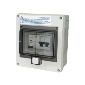 Coffret répartiteur pour local technique piscine - CCEI - Ampères - CID-M 2x16A Courbe C - Pool Planet