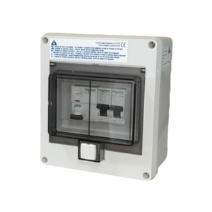 Coffret répartiteur pour local technique piscine - CCEI - Ampères - CID-M 2x16A Courbe C - Pool Planet