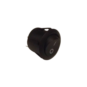 Interrupteur rond voyant noir Ø20mm - Pool Planet