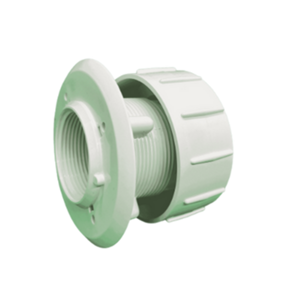 Refoulement 1,5' étanche pour piscine liner avec enjoliveur - CCEI - Pool Planet