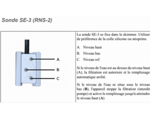 Régulateur de niveau pour piscine avec skimmer - RNS-2 - CCEI - Pool Planet