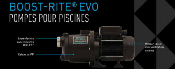 Surpresseur pour robot nettoyeur Boost-rite EVO - Triphasé - Pentair - Pool Planet