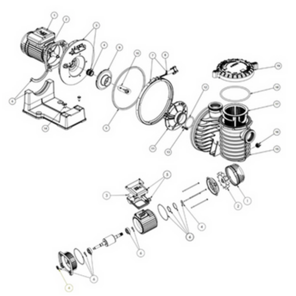 Pompe de filtration - 5P6R - STA-RITE - Pool Planet