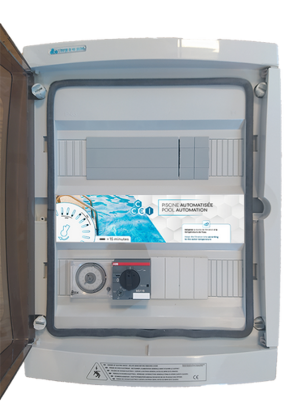 Coffret pour piscine Panorama Filtration + Projecteurs - avec ID 30mA - Pool Planet