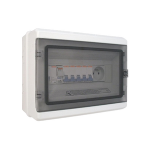 Coffret répartiteur pour local technique piscine - CCEI - Ampères - CLT-M+ 2x10A 1x16A Courbe C + Courbe D - Pool Planet