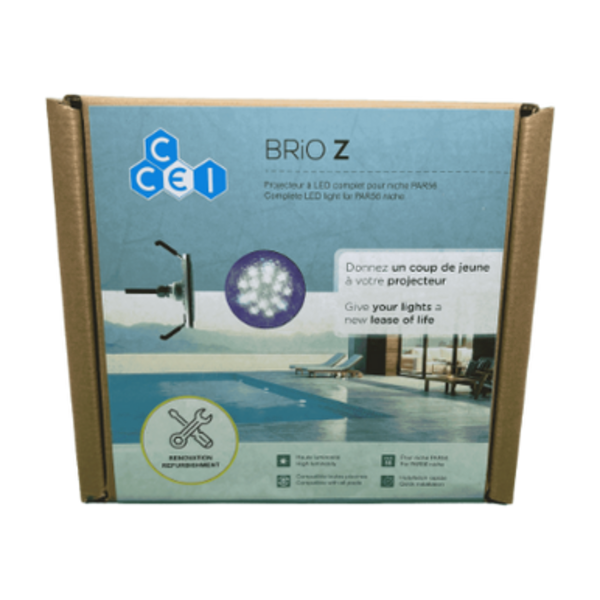 Projecteur LED Brio-Z ZM pour niche standard PAR56 - CCEI - Pool Planet