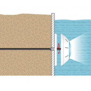 Projecteur complet LED piscine Stella - installation sur support mural - CCEI - Pool Planet