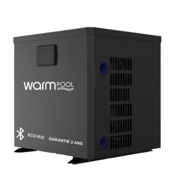 Pompe à chaleur design CUBE pour spa, petite piscine jusqu'à 20m3 - WARMPOOL - Pool Planet