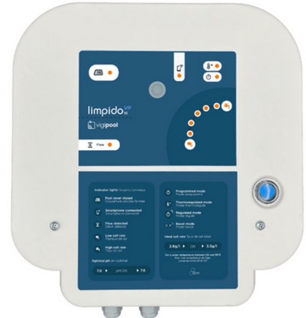 Limpido EZ VP - électrolyseur de sel puissant et intelligent - Pool Planet