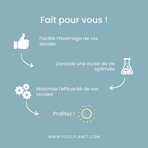 Kit hivernage sondes pH et Redox - Pool Planet