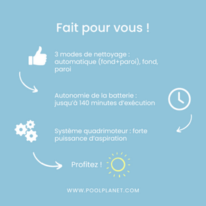 Robot sans fil AIPER Seagull Pro - Pool Planet