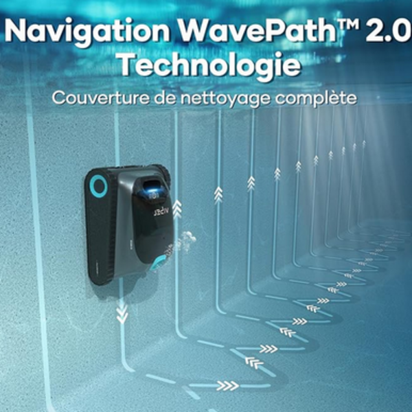 Robot piscine sans fil connecté Aiper Scuba S1 - Pool Planet