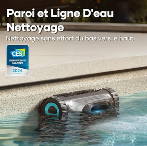 Robot piscine sans fil connecté Aiper Scuba S1 - Pool Planet