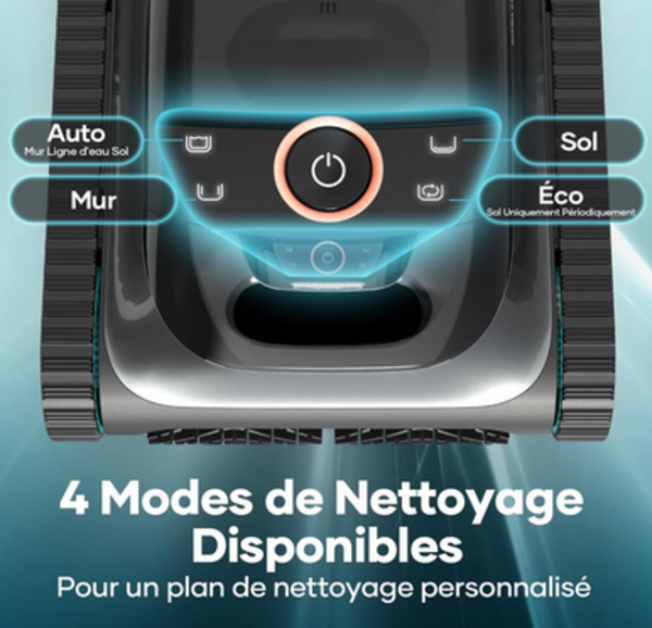 Robot piscine sans fil connecté Aiper Scuba S1 - Pool Planet