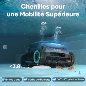 Robot piscine connecté sans fil Aiper Scuba S1 Pro - Pool Planet