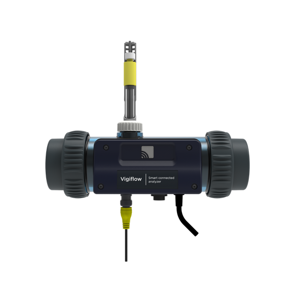 VigiFlow - Analyseur connecté 4 en 1 pour piscine au chlore liquide - Pool Planet