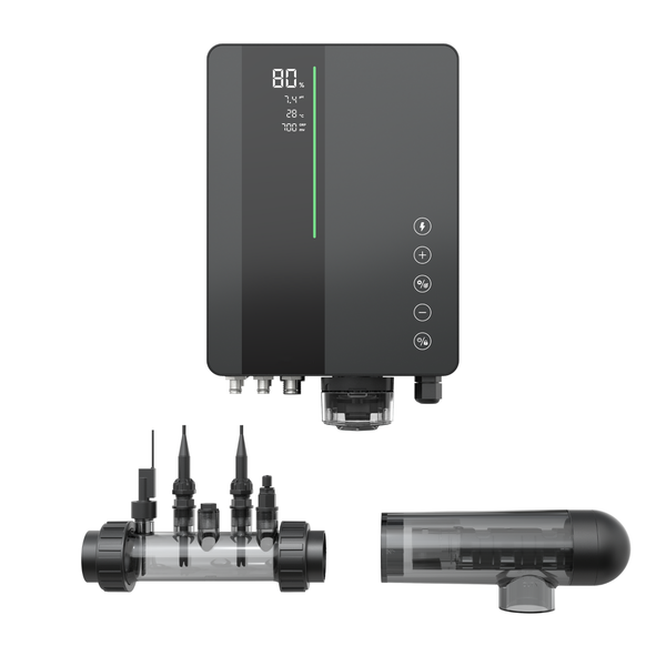 Électrolyseur Aquark InverClear Premium 28 - Inverter avec pH & Redox (100 m³) - Pool Planet