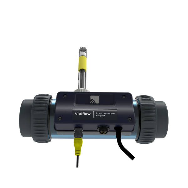 VigiFlow - Analyseur connecté 4 en 1 pour piscine au chlore liquide - Pool Planet