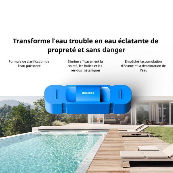 Kit de 2 cartouches Clarifiante - Clarifier Set BeatBot - Pool Planet