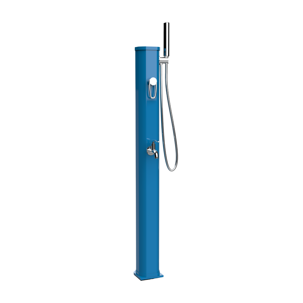 Douche Solaire Jolly Go 20L - Coloris Bleu Capri - Pool Planet