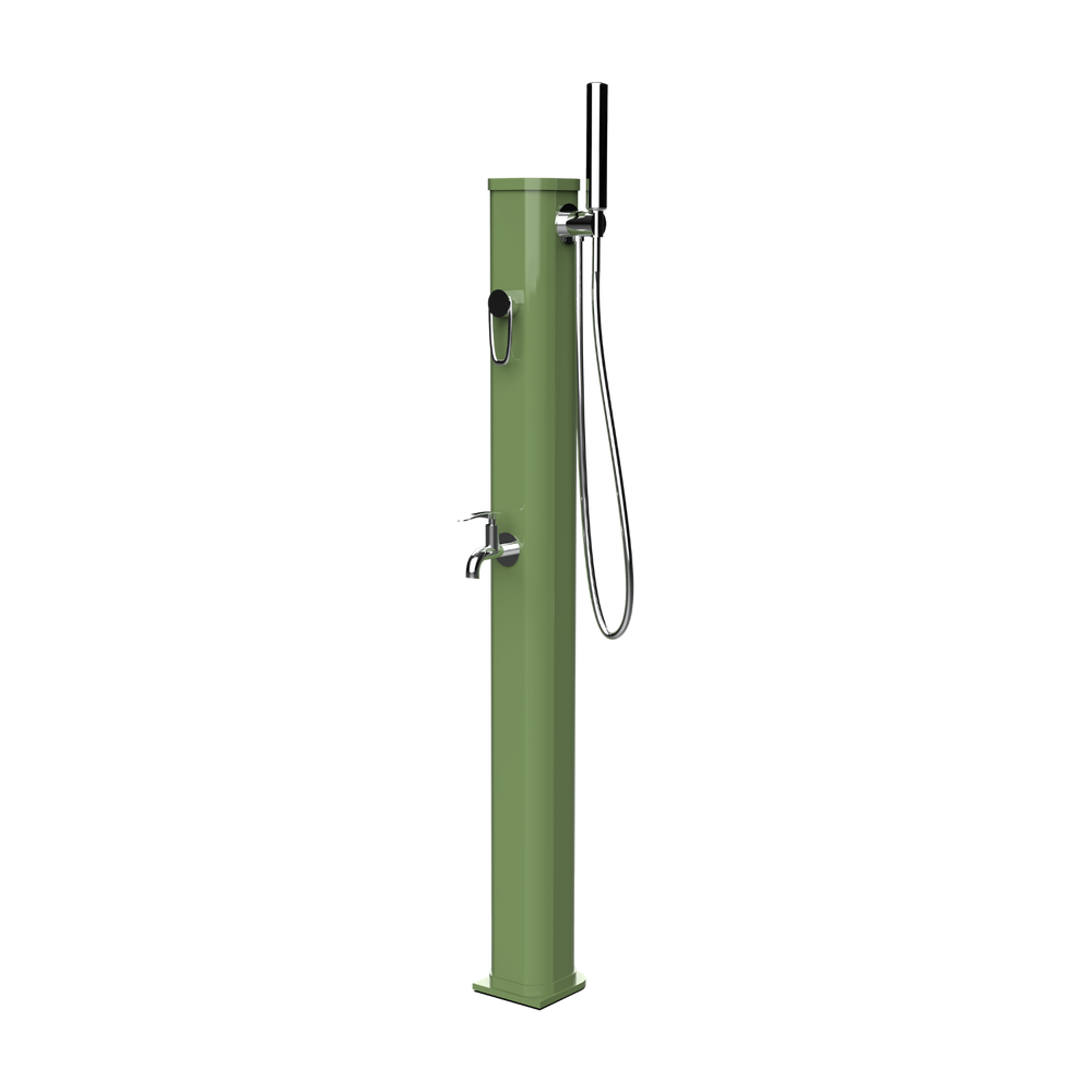 Douche Solaire Jolly Go 20L - Coloris Vert Réséda - Pool Planet