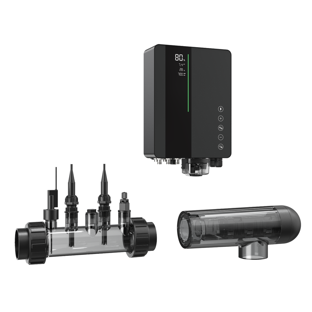 Électrolyseur Aquark InverClear Premium 22 - Inverter avec pH & Redox (75 m³) - Pool Planet