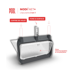 Épuisette 3 en 1 Nodi Net + - Nodipool - Pool Planet