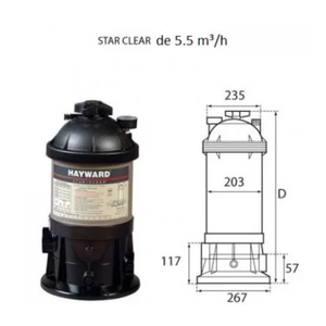 Cartouche de remplacement pour filtre Star Clear C250 Hayward - Pool Planet