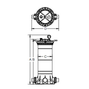 Filtre à cartouche Pentair FreeFlo - 14 m³/h - Pool Planet