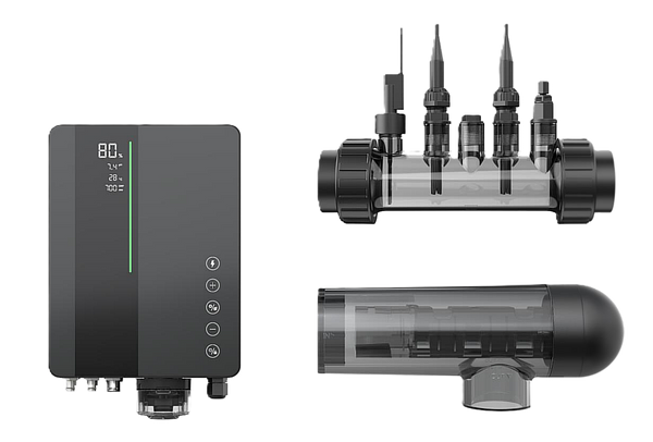 Electrolyseur au sel connecté InverClear Premium - Aquark - Pool Planet