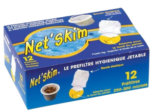 Net'Skim boîte de 12 préfiltres jetables pour panier de skimmer - Toucan - Pool Planet