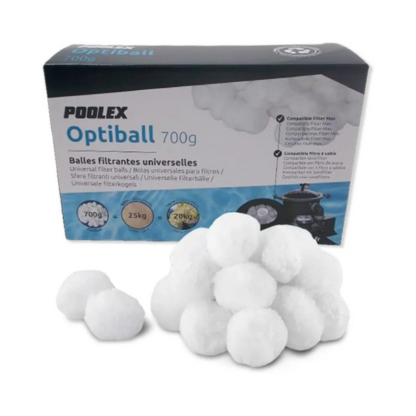 Balles filtrantes Poolex OPTIMAX BALLES – 700g (25kg sable) - Pool Planet