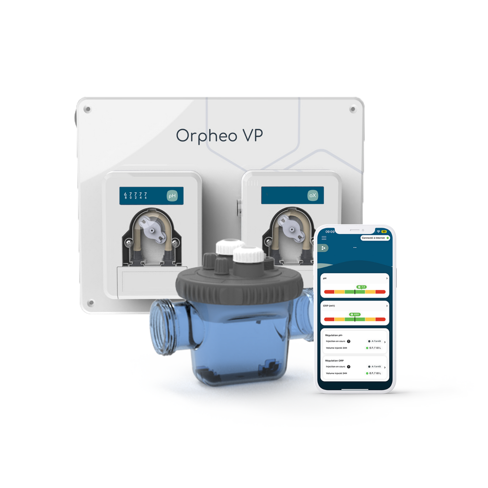 Orpheo VP - Régulateur automatique connecté pH et RedOx - Pool Planet