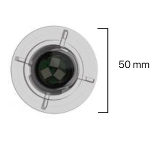 Traversée de paroi transparente complète Béton pour Pico Brio - Compatible pour construction - CCEI - Pool Planet