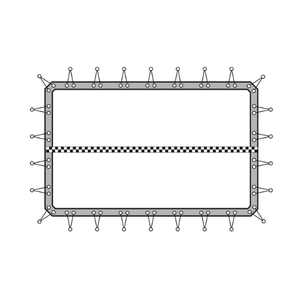 Bâche d'hivernage Mistral sécurisée sur-mesure - APE - Pool Planet