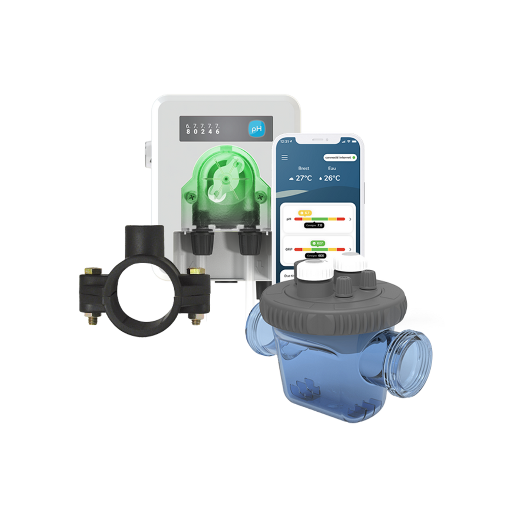 Régulateur de pH automatique connecté PHILEO VP POD- CCEI - Pool Planet