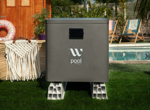 Pompe à chaleur design CUBE pour spa, petite piscine jusqu'à 20m3 - WARMPOOL - Pool Planet