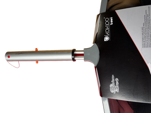 Épuisette de fond piscine Kokido Premium Line – Pro avec raclette, cadre aluminium