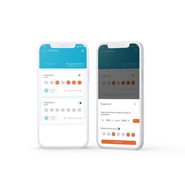 Clea 2 connect : horloge de filtration connectée et d'éclairage CCEI - Pool Planet
