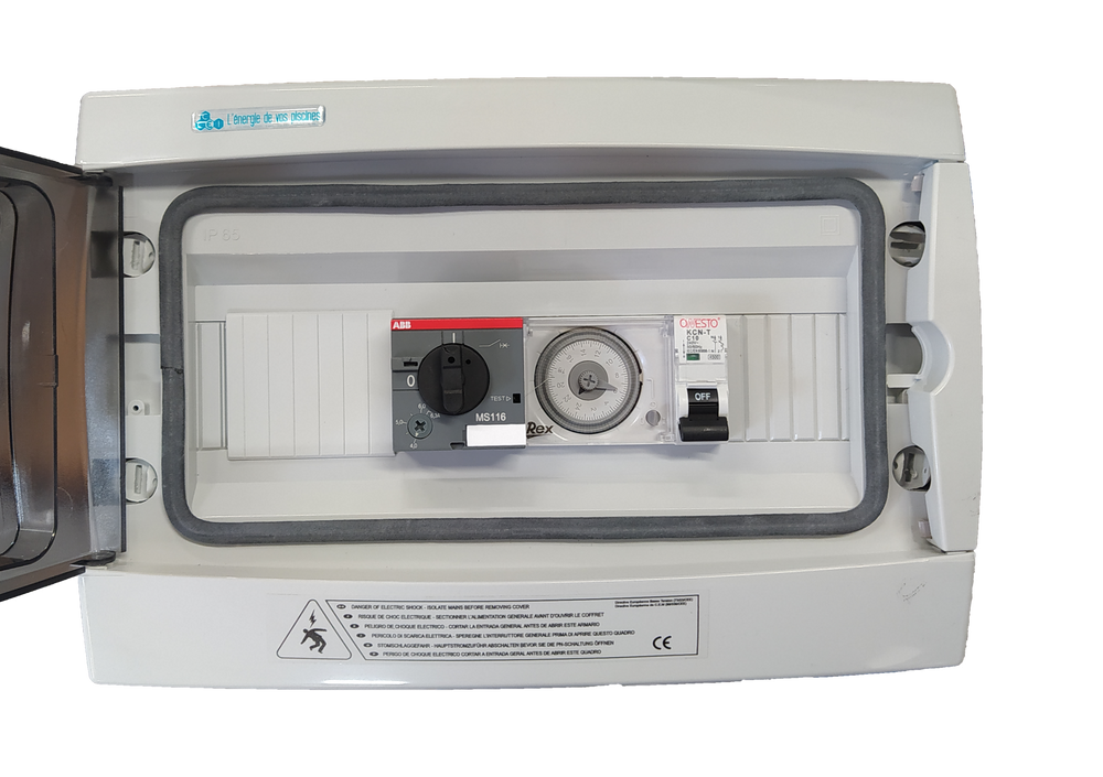 Coffret Électrique Piscine Panorama PA20 CCEI – Programmation Filtration Mono/Tri - Pool Planet