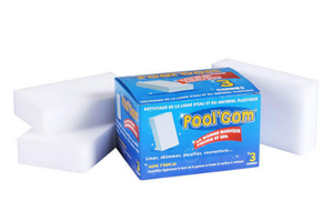 Gomme magique pour piscine Pool'Gom - Boîte de 3 - Toucan - Pool Planet