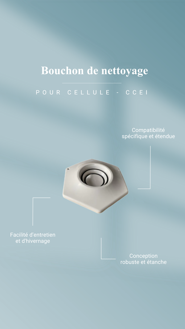Unboxing bouchon de nettoyage CCEI