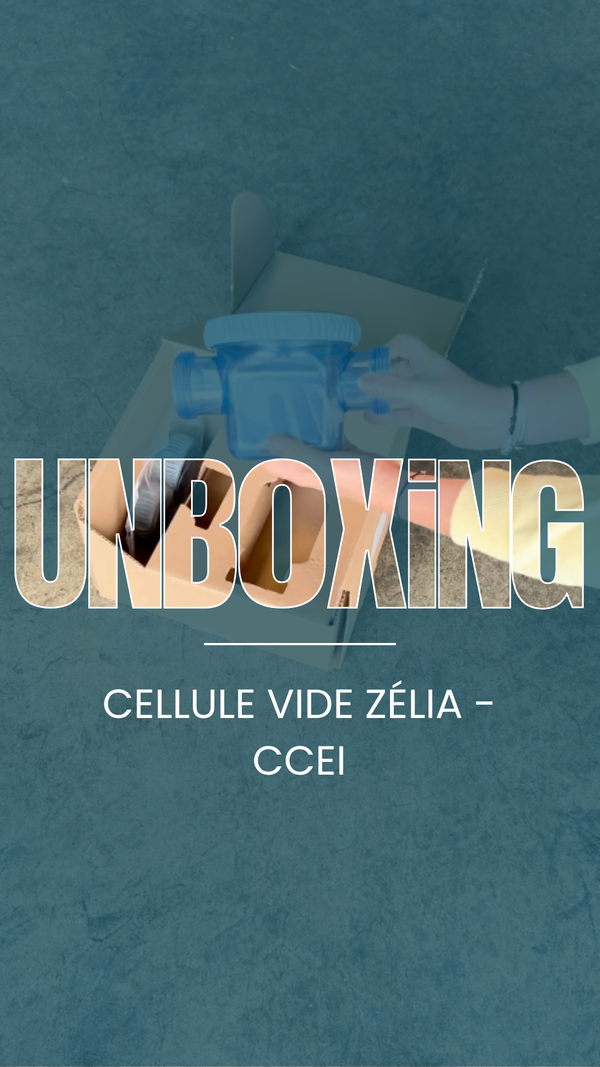 Unboxing cellule vide Zélia CCEI