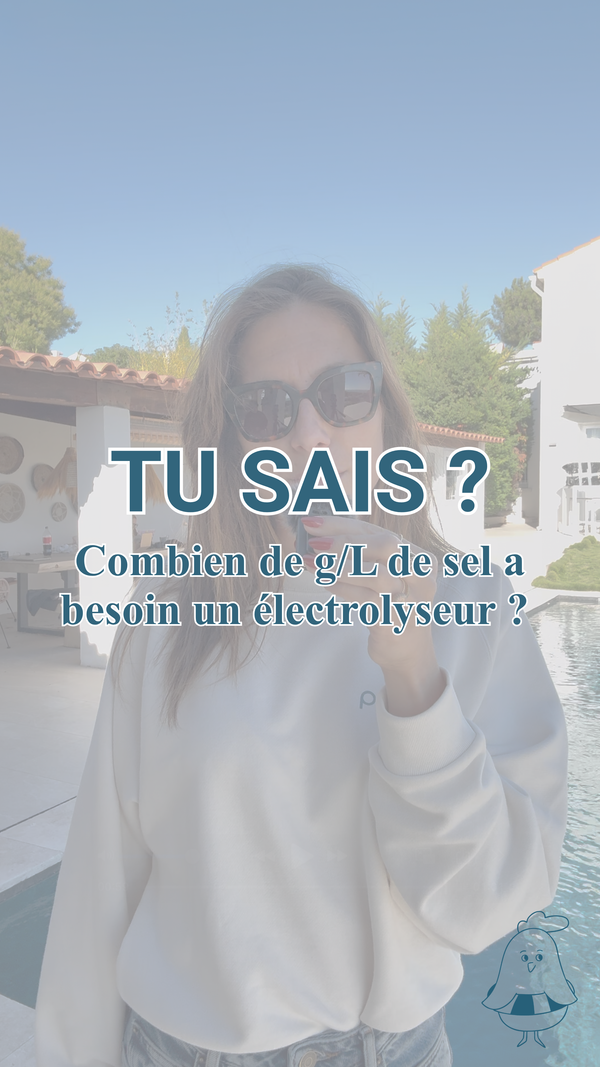 Combien de g/L de sel a besoin un électrolyseur ?